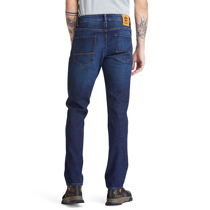 Jeans da Uomo Elasticizzati Sargent Lake in blu scuro-