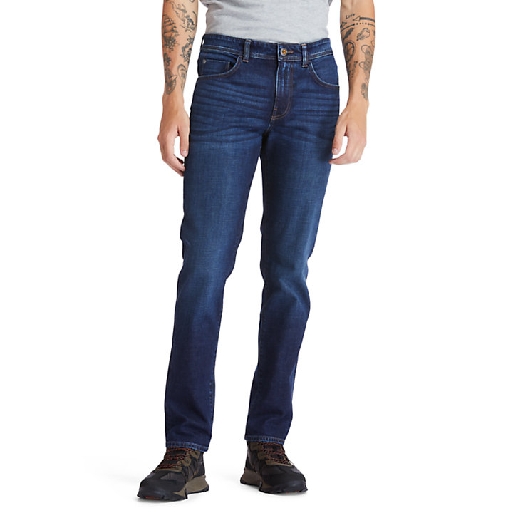 Jeans da Uomo Elasticizzati Sargent Lake in blu scuro-