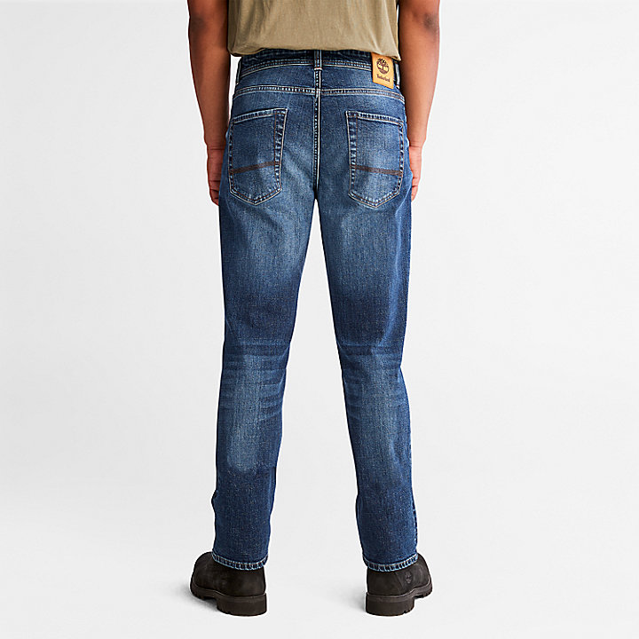 Jeans da Uomo Elasticizzati Squam Lake in blu scuro