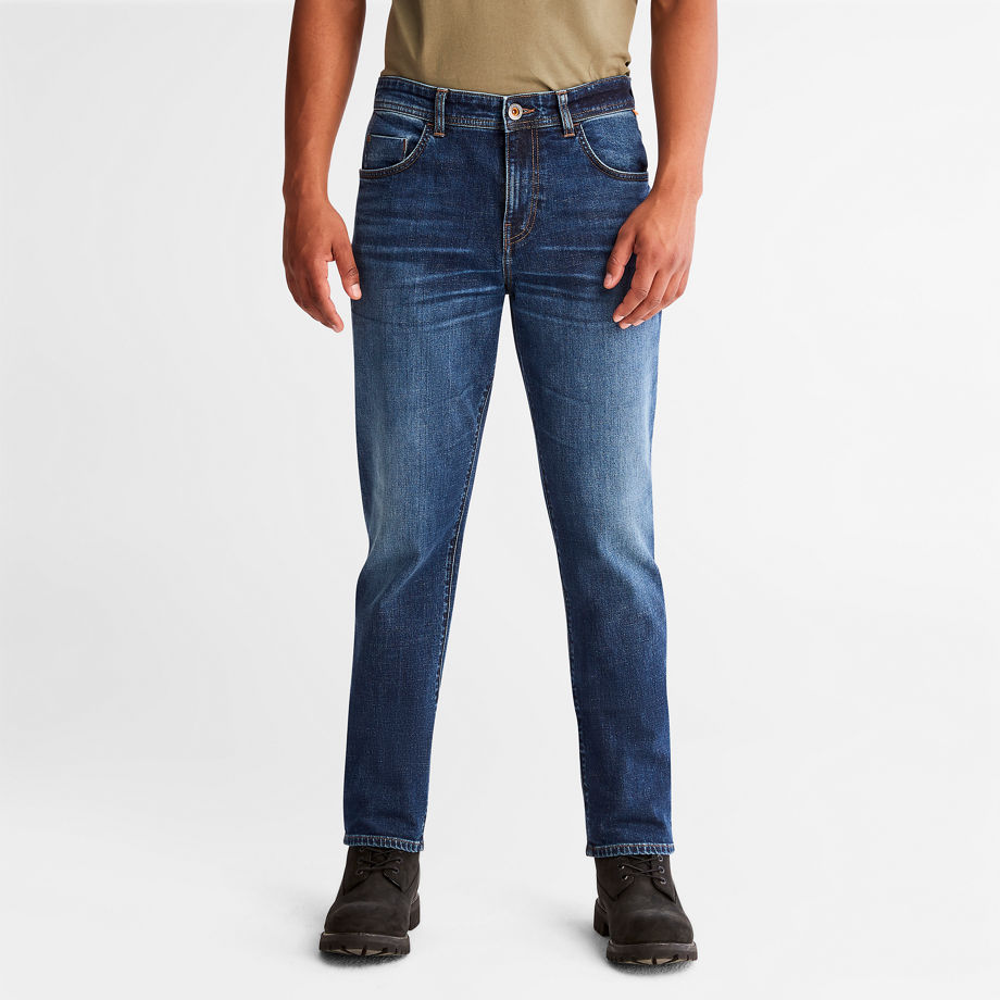 Timberland Squam Lake Stretch Jeans In Blue Blue Men, Size 30x32