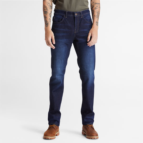 Squam Lake Stretch Jeans for Men in Dark Blue | Timberland