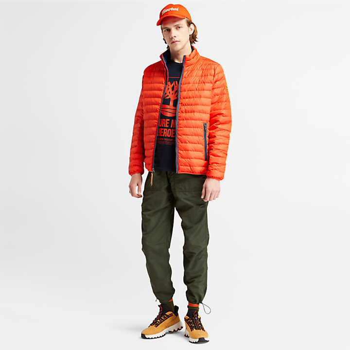 Men's Axis Peak Waterproof Jacket in Orange-