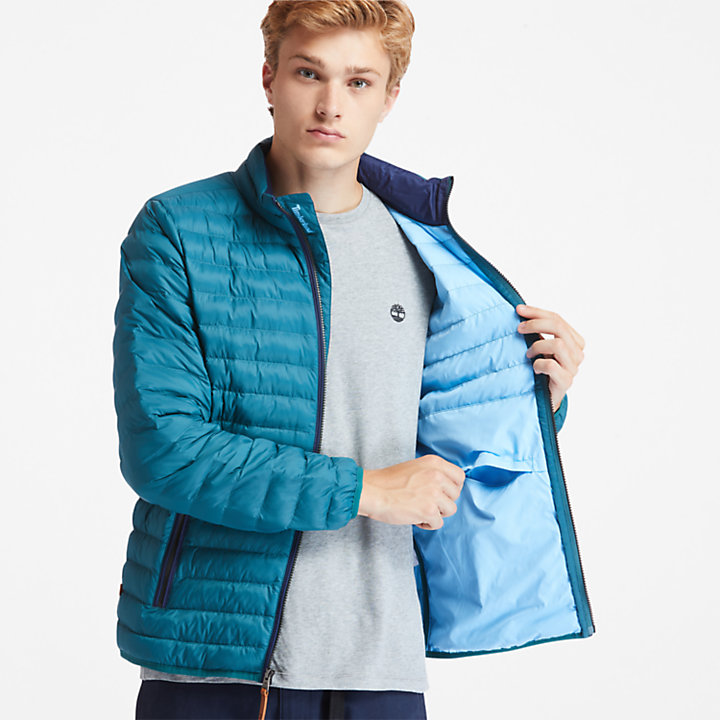 Axis Peak Waterproof Jacket for Men in Blue-