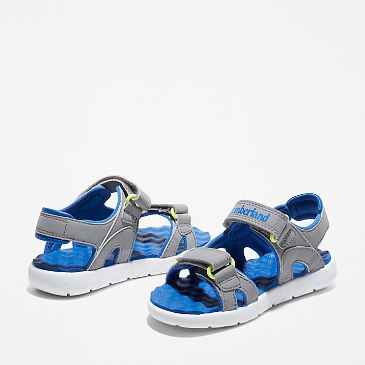 Perkins Row Double-strap Sandal for Junior in Grey