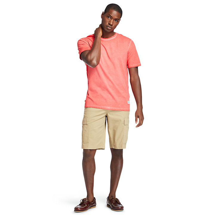 T-shirt Lamprey River pour homme en rose-