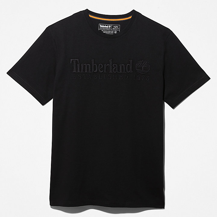 T-shirt com Logótipo Outdoor Heritage para Homem em preto