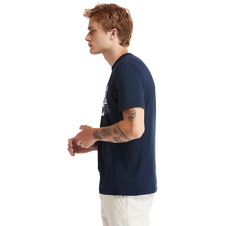 Timberland® Heritage T-Shirt for Men in Navy-