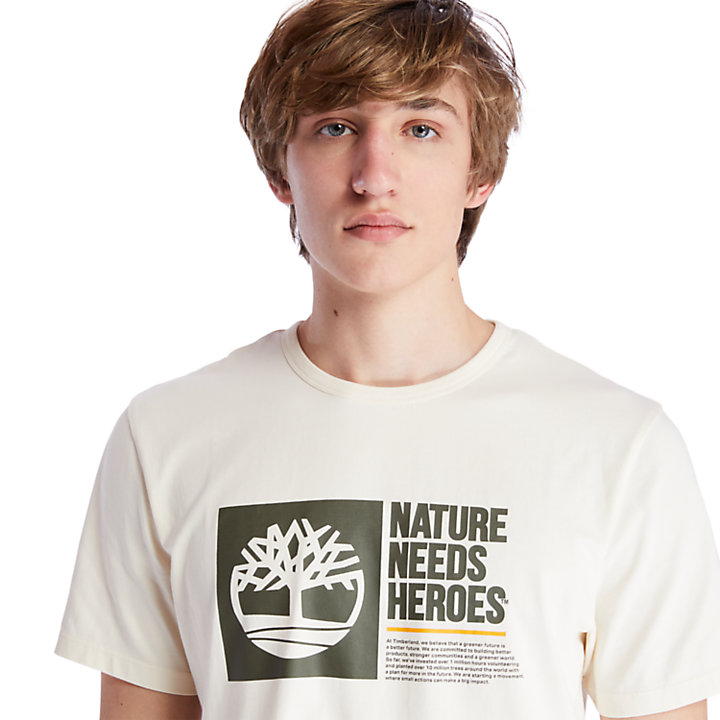 Timberland® Heritage T-Shirt for Men in Beige-