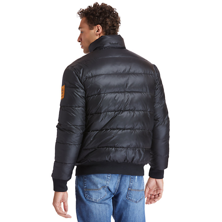 Men's Mount Whiteface Reversible Faux Shearling Jacket in Black-
