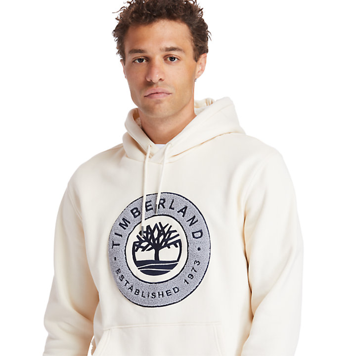 Little Cold River Hoodie for Men in Beige-