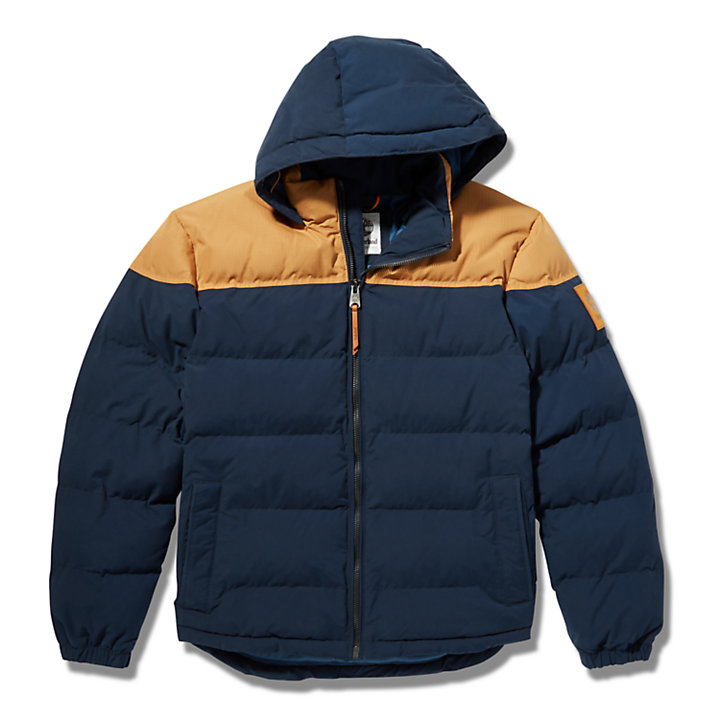 Welch Mountain Warm Puffer Jacket for Men in Yellow/Blue-