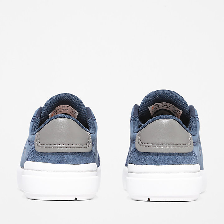 Seneca Bay Leder-Sneaker für Kleinkinder in Blau oder Navyblau-