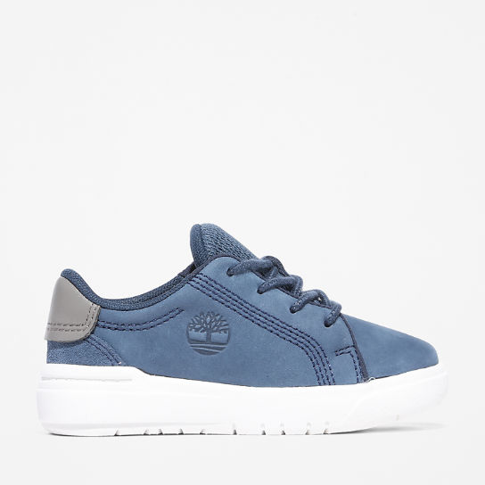 Seneca Bay Leather Trainer for Toddler in Blue | Timberland