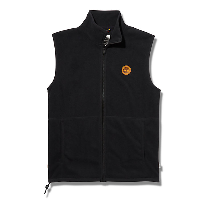 Timberland® Heritage Fleece bodywarmer voor heren in zwart-