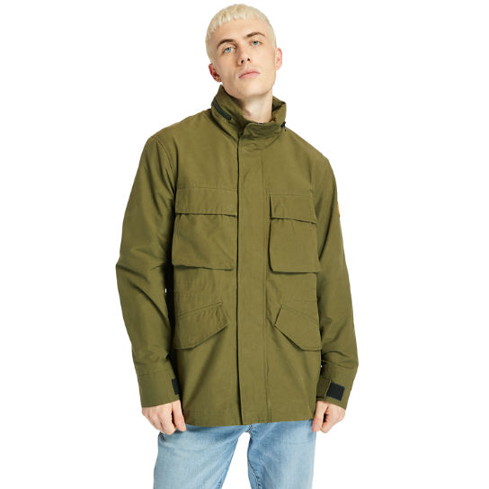 Outdoor Heritage Field Jacket for Men in Dark Green | Timberland