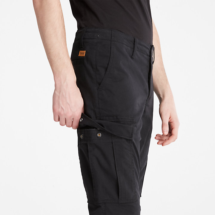 Pantalon cargo Core pour homme en noir-