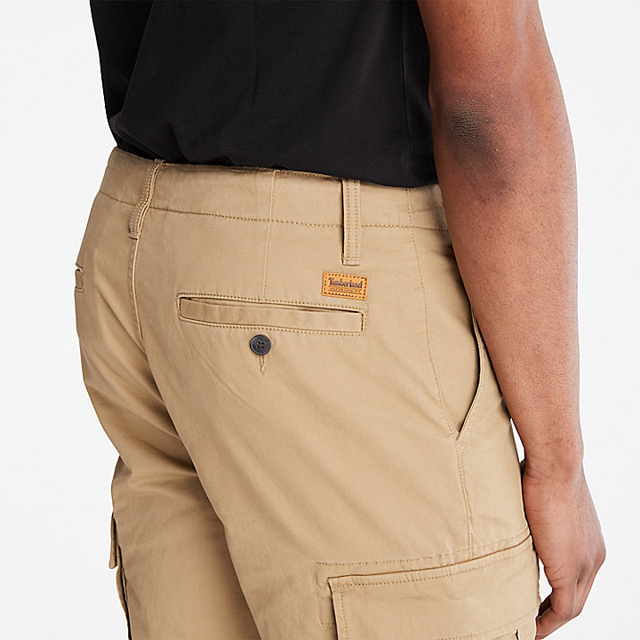 Pantalon cargo Core pour homme en beige