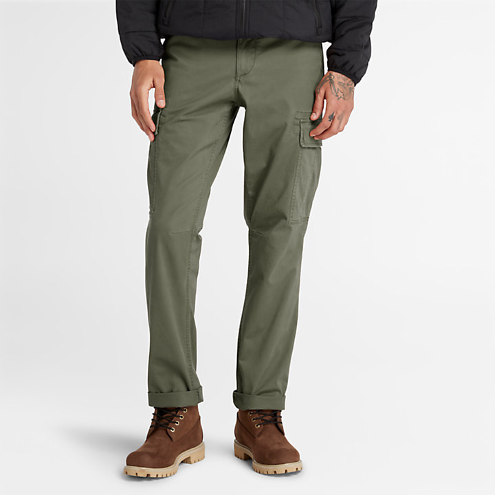 Pantalon cargo Core pour homme en vert-
