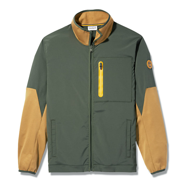 Field Trip Hybrid Jacket for Men in Green-