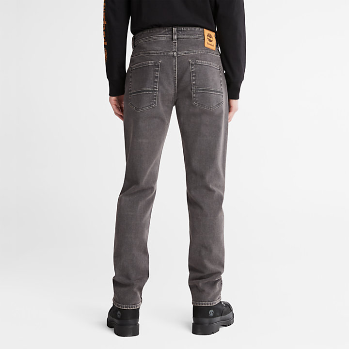 Sargent Lake Stretch Denim Jeans for Men in Dark Grey-