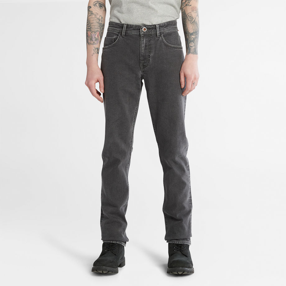 Timberland Sargent Lake Washed Jeans For Men In Grey Grey, Size 33x34