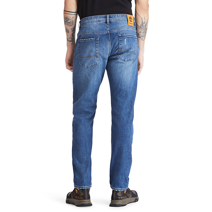 Tacoma Lake Distressed Jeans für Herren in Blau-