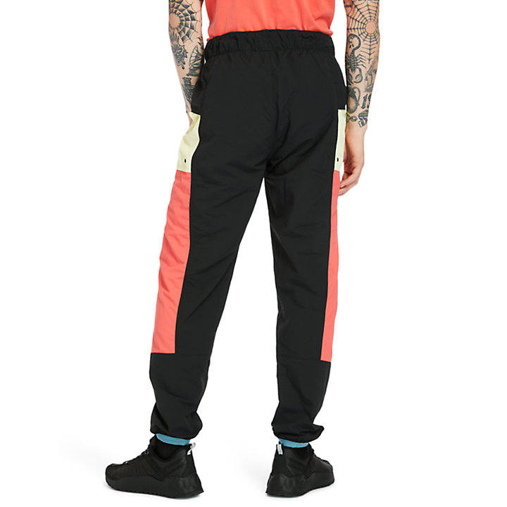 Outdoor Archive Trail Tracksuit Bottoms for Men in Red/Black-