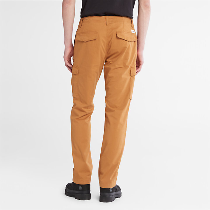 Pantaloni Cargo da Uomo in Twill in giallo-