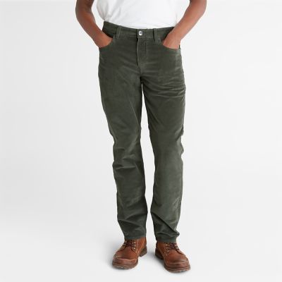 Timberland Uomo Abbigliamento Pantaloni e jeans Pantaloni Pantaloni chinos Pantaloni Chino Da Uomo In Twill Squam Lake In Verde Verde 