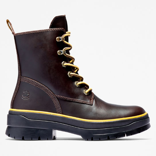 Malynn EK+ Mid Lace-Up Boot voor dames in donkerbruin | Timberland