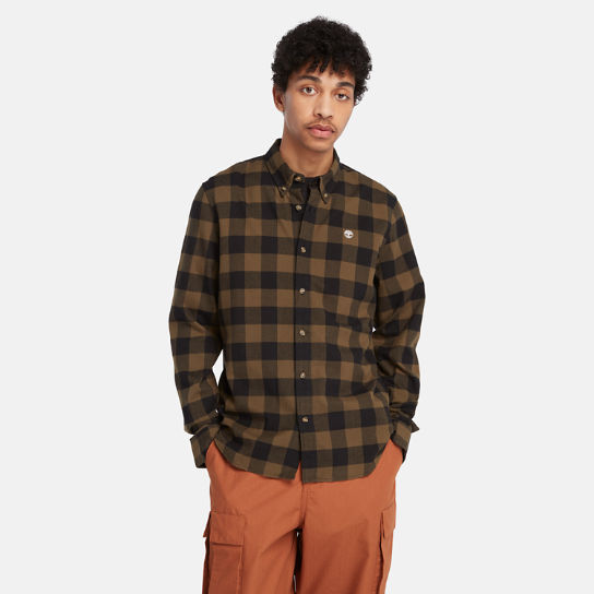 Mascoma River Long-Sleeve Check Shirt for Men in Green | Timberland