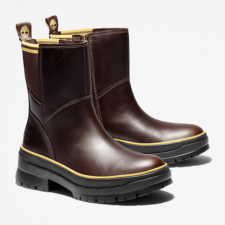 Malynn Side-zip Boot for Women in Brown-