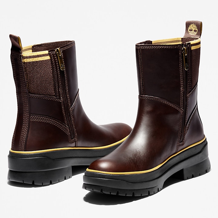 Malynn Side-zip Boot for Women in Brown-