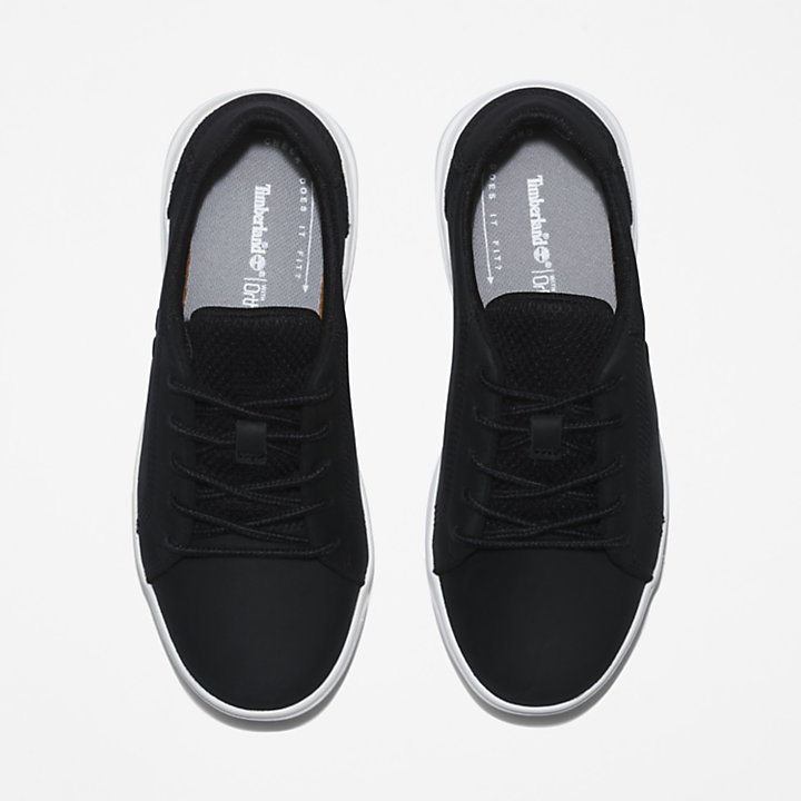 Sneaker in Pelle Seneca Bay da Bambino (dal 30,5 al 35) in colore nero-