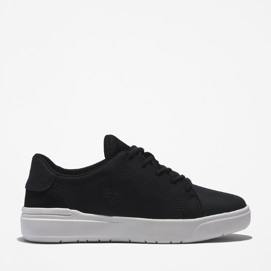 Seneca Bay Lace-up Low Trainer for Youth in Black | Timberland