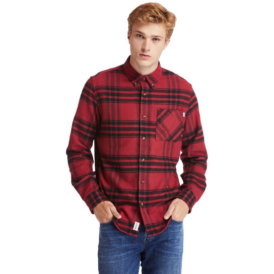Back River Flannel Shirt for Men in Red | Timberland