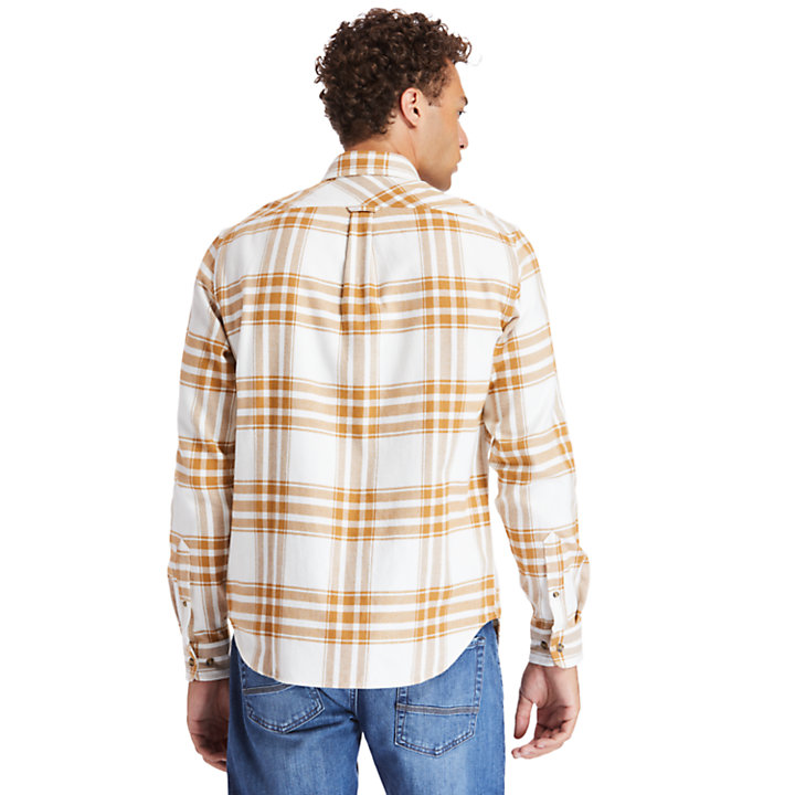 Back River Flannel Shirt for Men in Yellow | Timberland