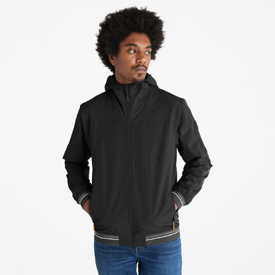 Chaqueta bómber con capucha Coastal Cool para hombre en negro | Timberland