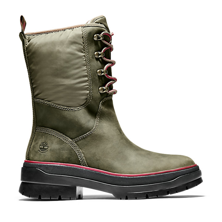 Women's Malynn Waterproof Warm Winter Boots in Green-