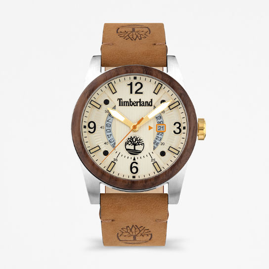 Ferndale Outdoor Seeker Armbanduhr für Herren in Beige/Gelb | Timberland