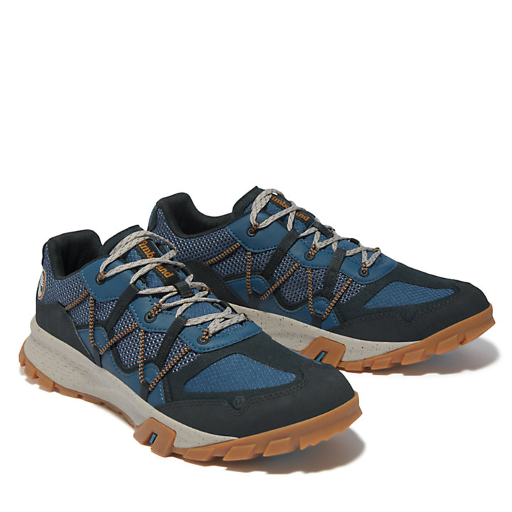 Garrison Trail Hiking Shoe for Men in Blue-