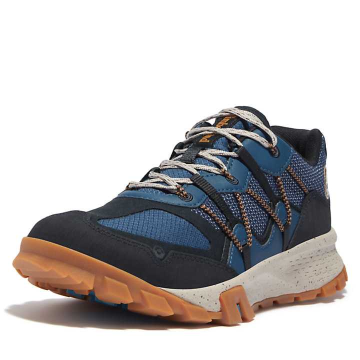 Garrison Trail Hiking Shoe for Men in Blue-