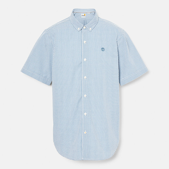 Suncook River Poplin Shirt for Men in Blue