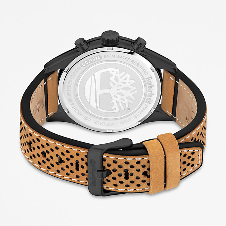 Aldridge City Lifestyler Armbanduhr für Herren in Schwarz/Gelb-