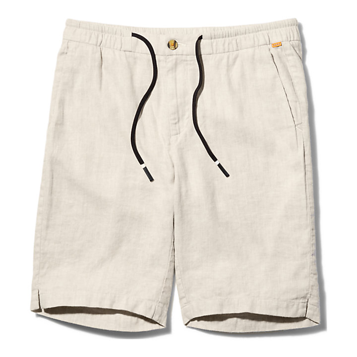 Squam Lake Summer Shorts for Men in Beige-