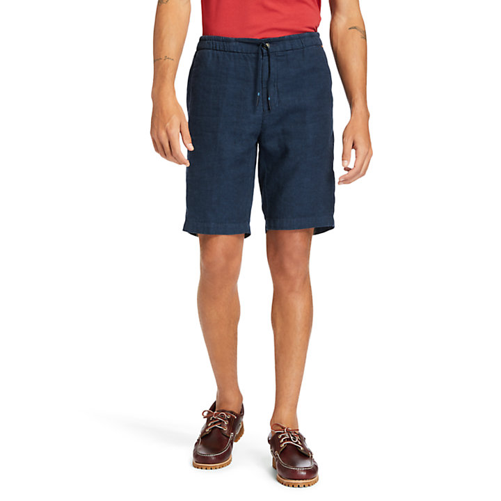 Squam Lake Summer Shorts for Men in Navy-