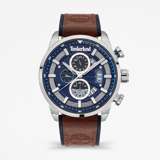 Callahan City Lifestyler Watch for Men in Blue/Brown | Timberland