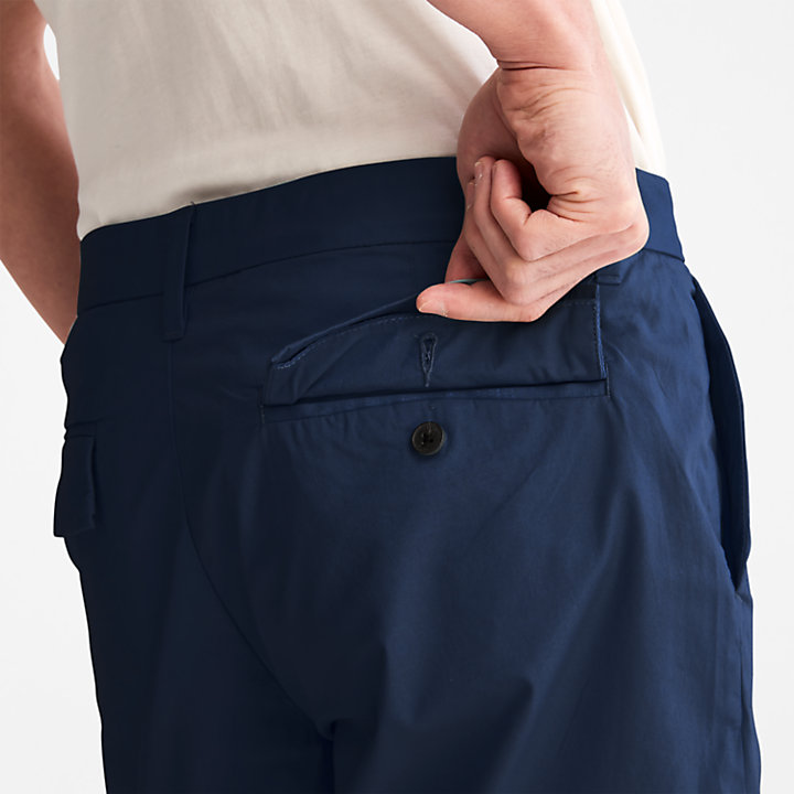 Pantalones Cortos Elásticos Superligeros Squam Lake para hombre en azul marino-