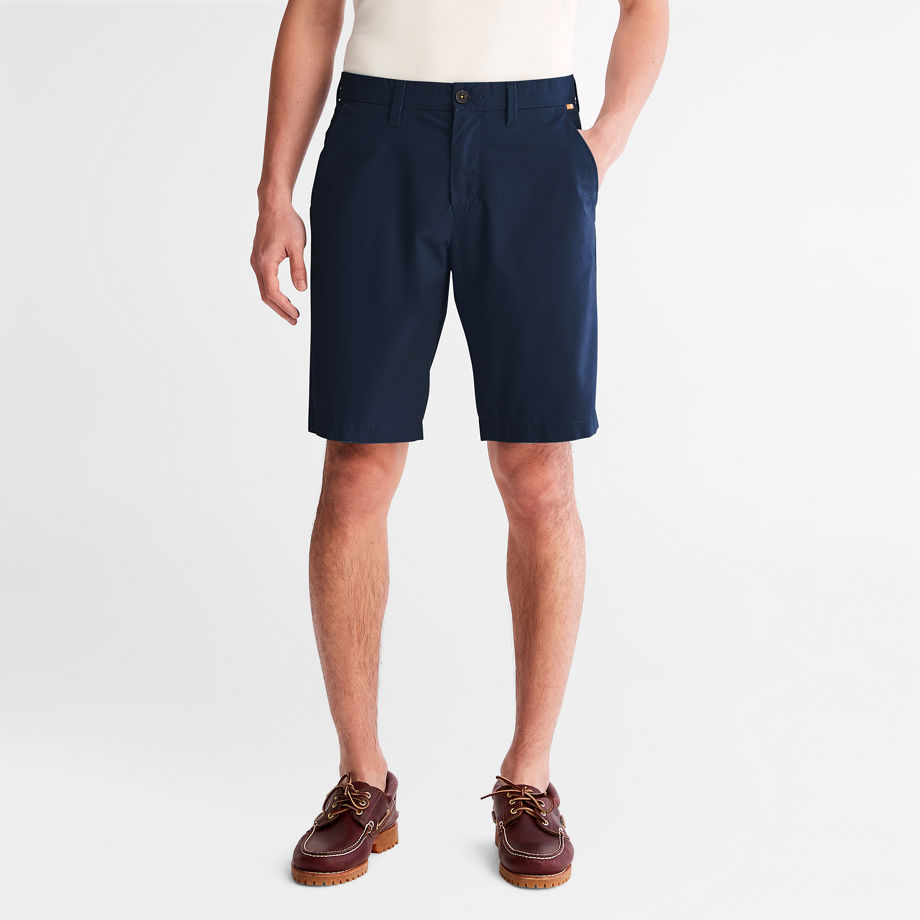 Timberland Squam Lake Lightweight Shorts For Men In Navy Navy, Size 28