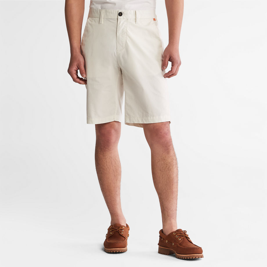 Timberland Squam Lake Super-lightweight Shorts For Men In White White, Size 34